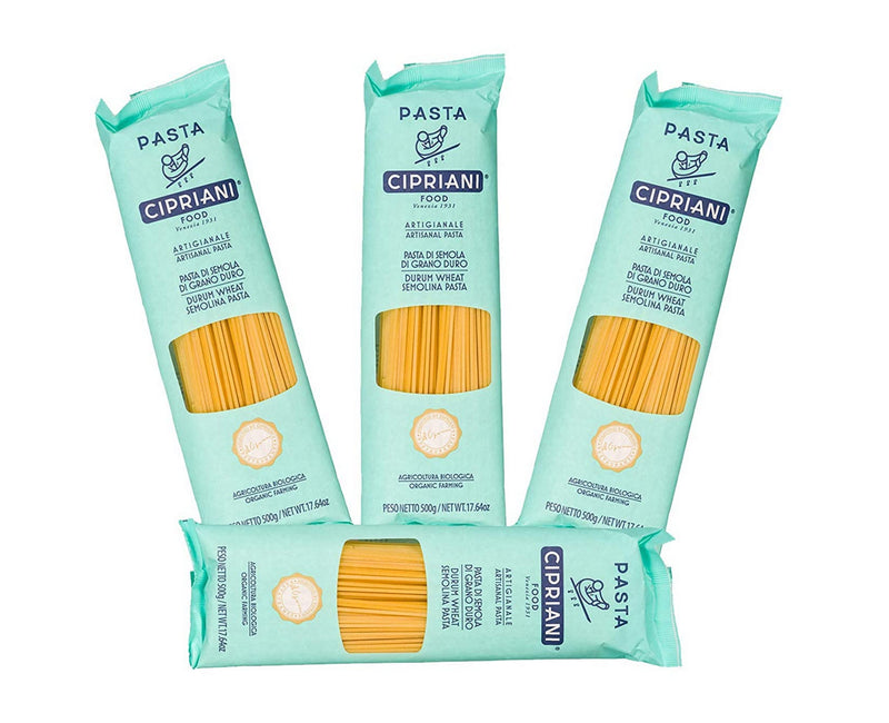 Cipriani Food Organic Spaghetti - 17.64 oz (4 Pack)