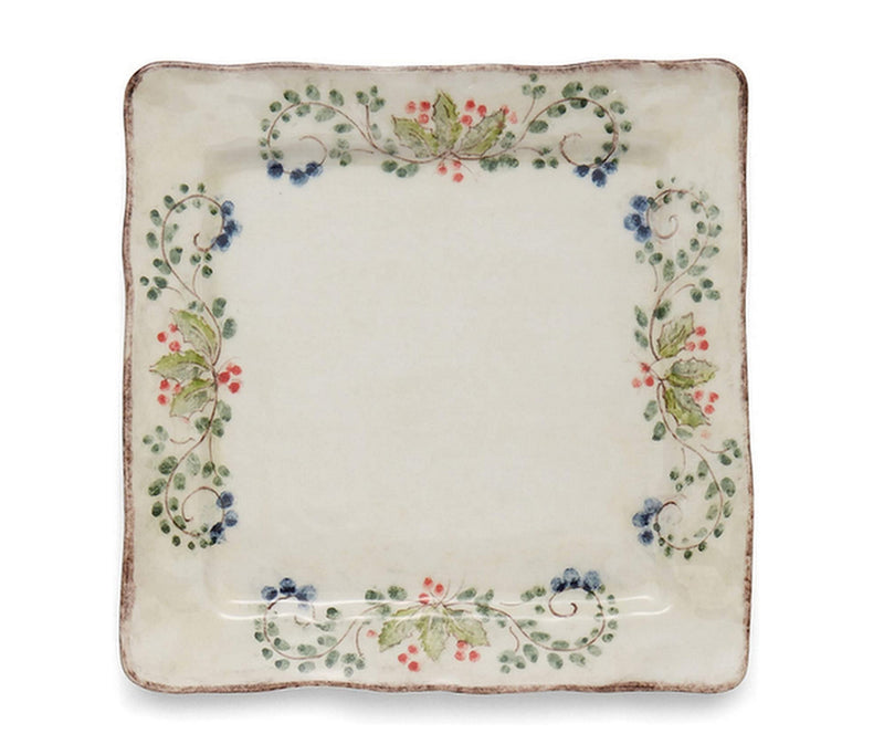 Medici Set Of Four Square Dinner Plates