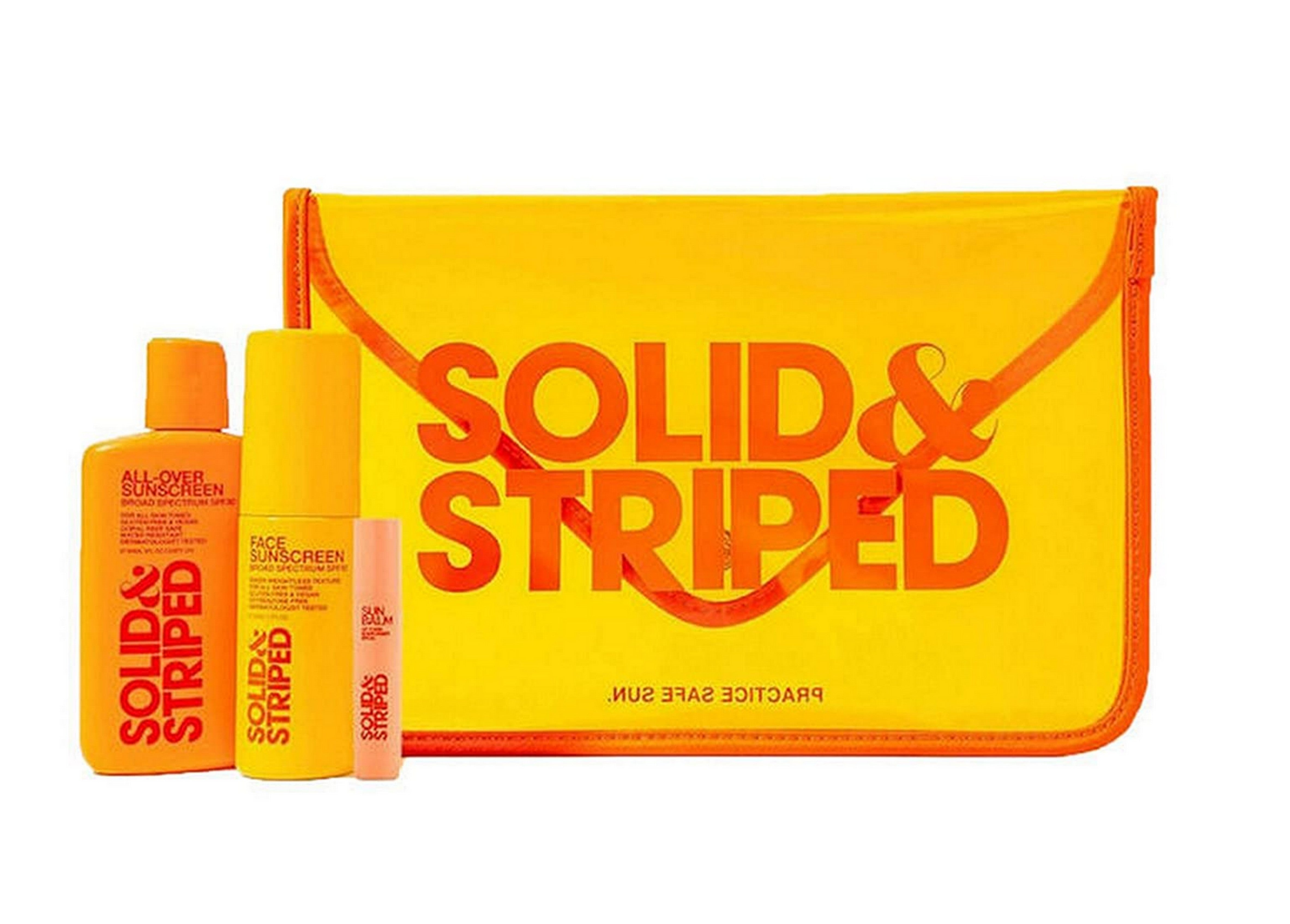 Solid & Striped Travel Kit Sunscreen Meets Serum SPF 30 Moisturizing S ...