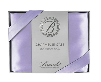 Branché Charmeuse Case, Queen/Std, Lavender 20" x 28"
