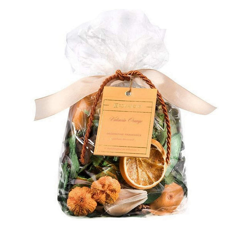 Aromatique Decorative Fragrance Potpourri Bag Valencia Orange 8 Ounces