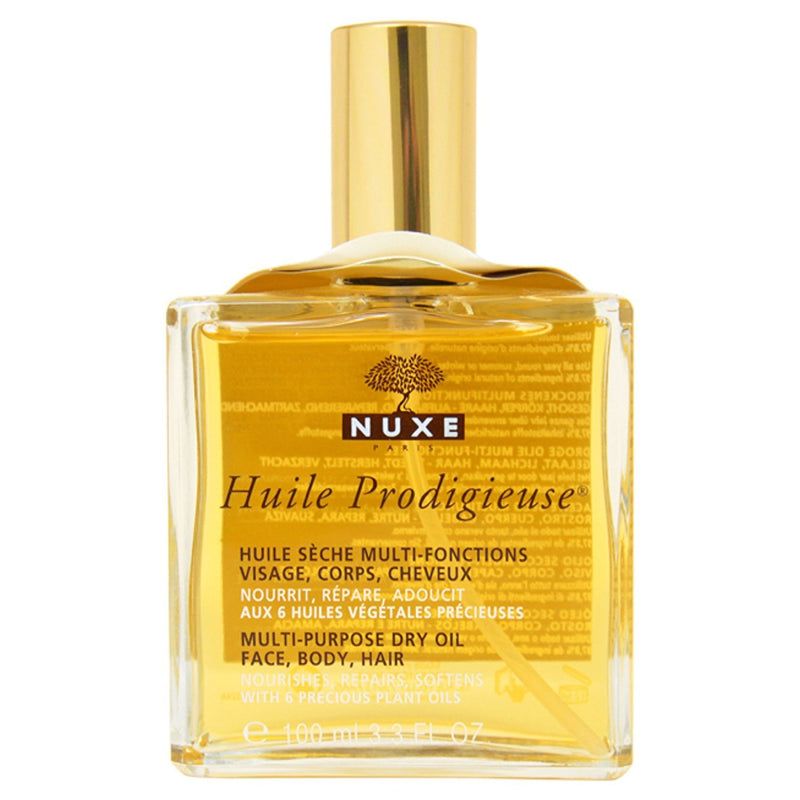 NUXE Huile Prodigieuse Multi,Purpose Dry Oil, 3.3 Fl Oz