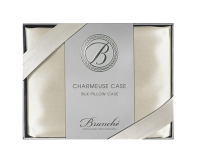 Branché Charmeuse Case, Queen/Standard, Crème