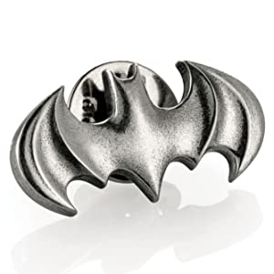 Royal Selangor Hand Finished DC Collection Pewter Batman Insignia Lapel Pin Gift
