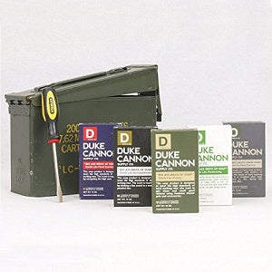 Duke Cannon Ammo Can Gift Set Limited Edition US Military Field Box