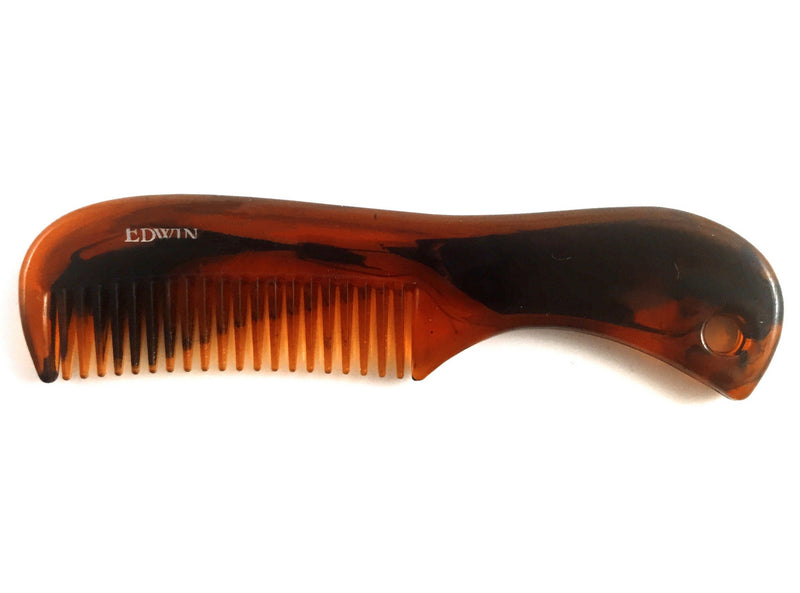 Edwin Jagger Tortoiseshell Beard & Moustache Comb