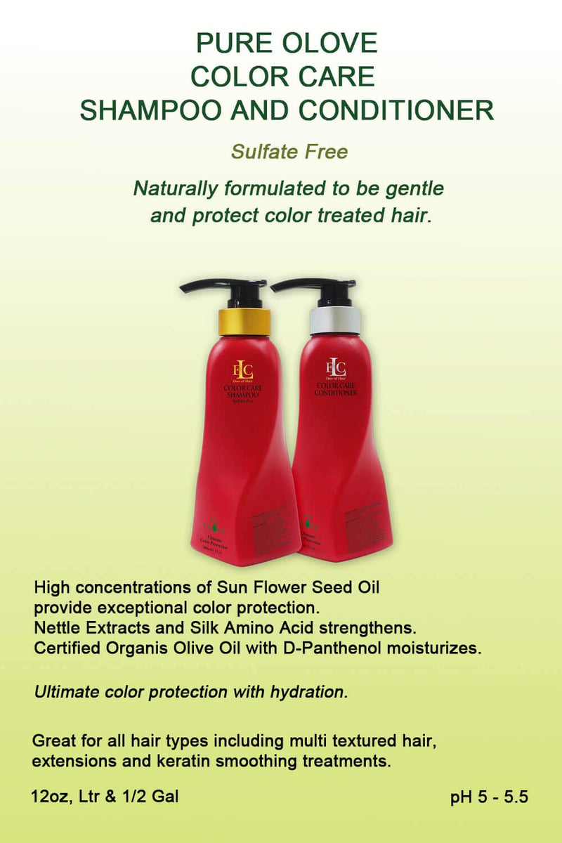 ELC RD Smooth Frizz Free Conditioner; Detangles, Adds Color Protection, Smooths, Controls Frizz & Humidity. Moisturizes (12 oz). Strengthens & Adds Shine. Curly Or Straight, Control Frizz