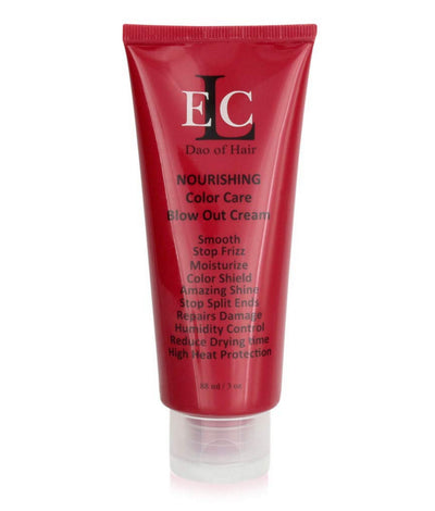 ELC RD Nourishing Color Care Blow Out Cream 3 oz - Smooths, Blocks Humidity & Frizz. Heat & Moisturizes, Strengthens. Prevent Split Ends, Brilliant Shine. Reduces Drying time. Med to Coarse Hair.