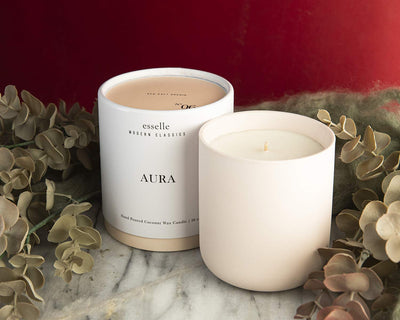 Esselle Aura Collection Fig Tree Scented Coconut Wax Candle