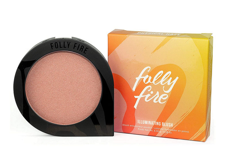 Folly Fire Physical Haze in"Euphoria" Illuminating Blush 0.30 oz