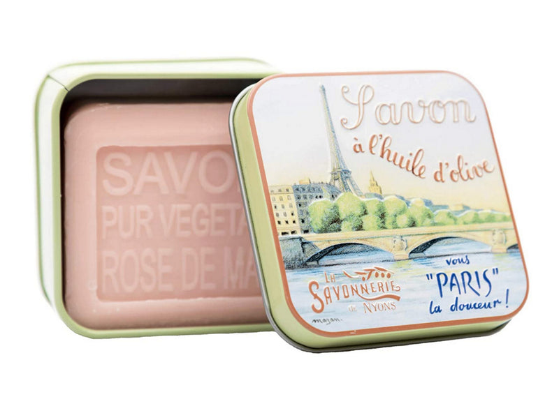 La Savonnerie de Nyons, Soap in A Tin Box La Seine, 100 g