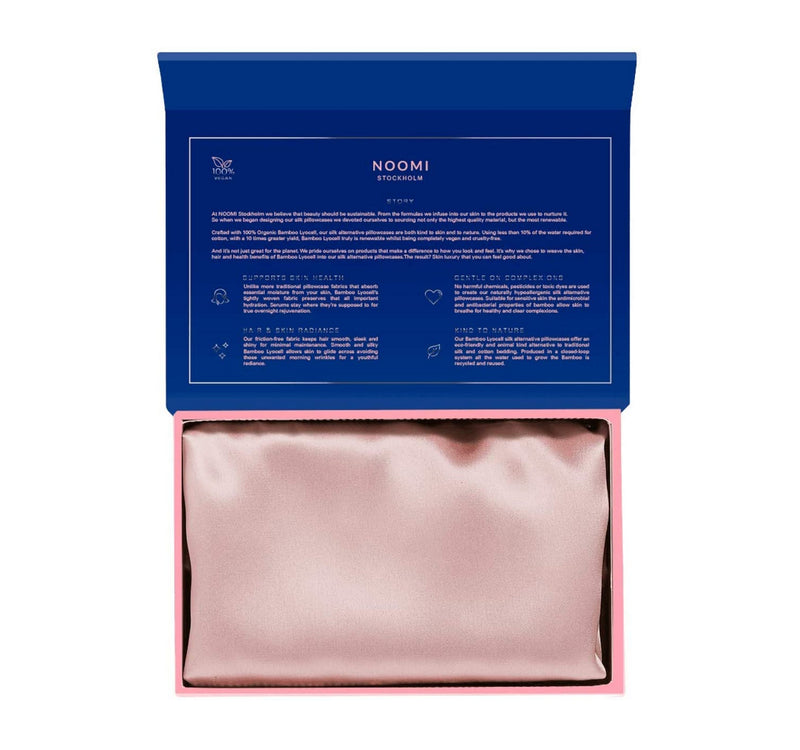 NOOMI Stockholm Vegan Silk Pillowcase