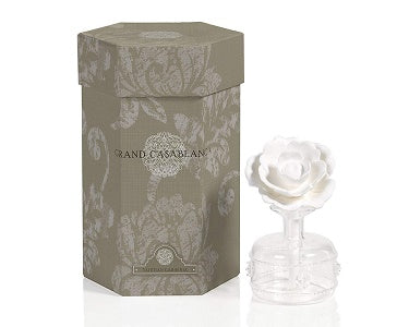 Zodax Mini Grand Casablanca Porcelain Diffuser, Tahitian Gardenia