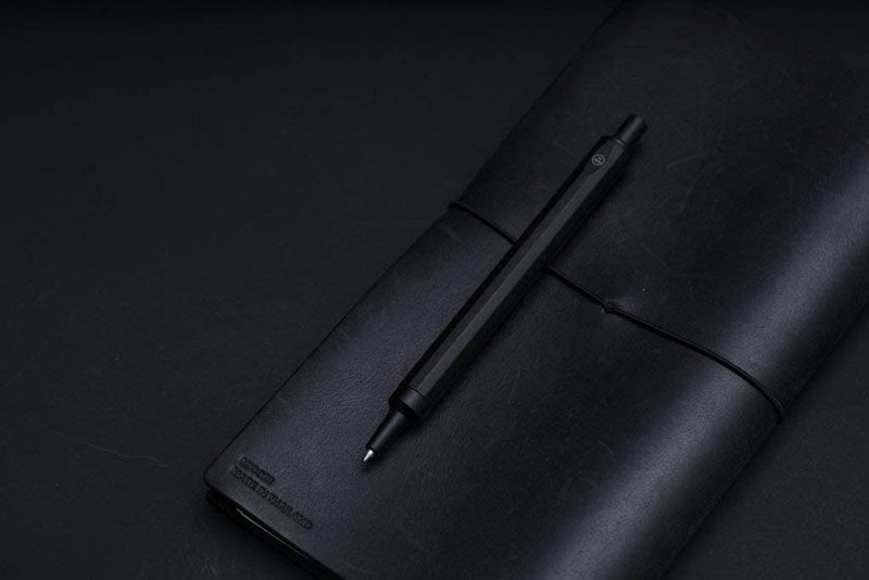 HMM Finely Crafted Aluminum Ballpoint Pen - Black