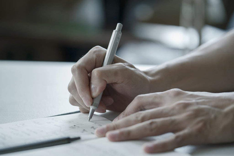 HMM  Finely Crafted Aluminum Ballpoint Pen - Raw