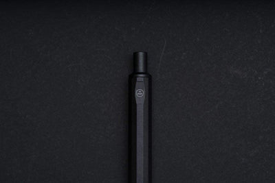 HMM Finely Crafted Aluminum Ballpoint Pen - Black