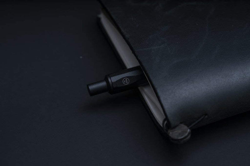 HMM Finely Crafted Aluminum Ballpoint Pen - Black