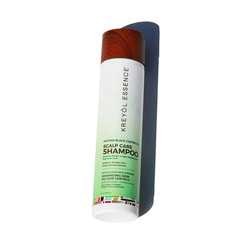 KREYOL ESSENCE Haitian Black Castor Oil Scalp Care Shampoo, 8 OZ