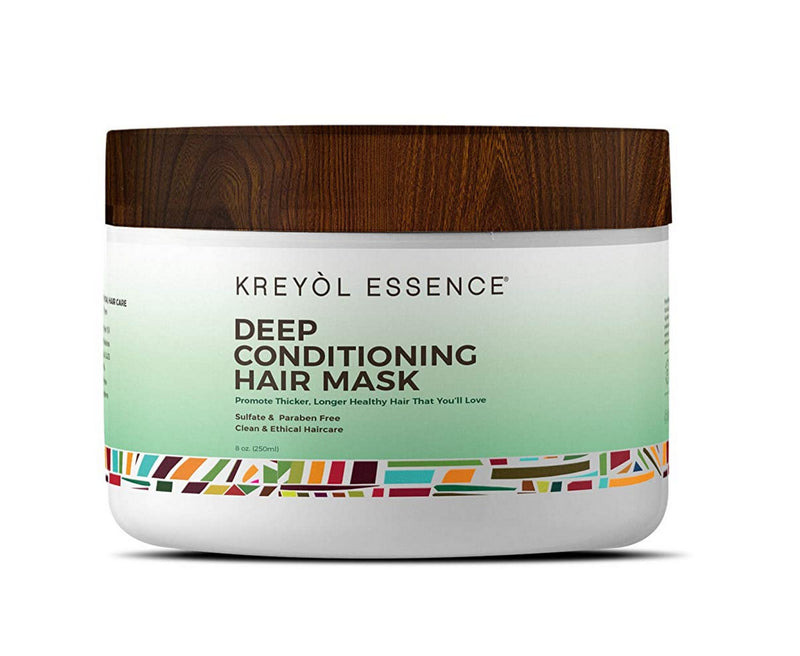 KREYÒL ESSENCE Hydrating Black Castor Oil Hair Repair and Deep Conditioning Mask 8 oz