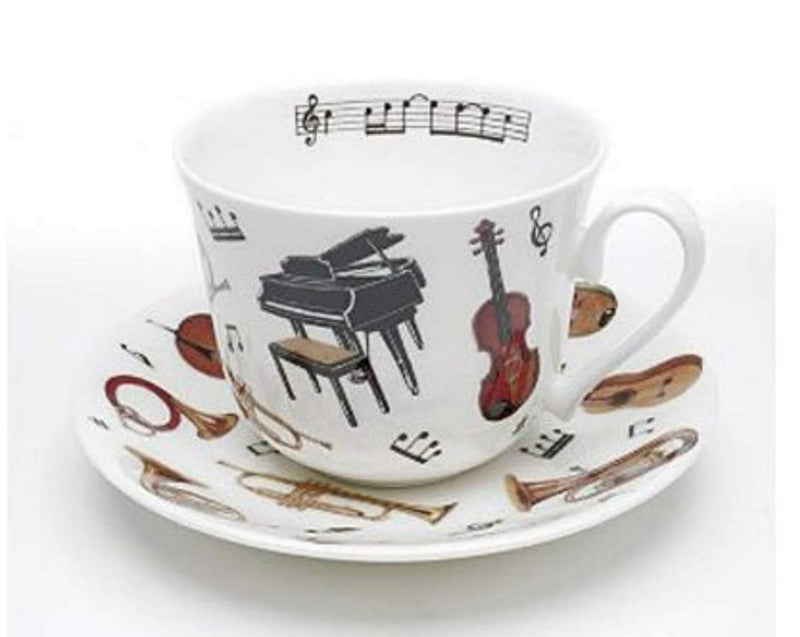 Roy Kirkham Keep Calm and Carry On Fine Bone China Musician&