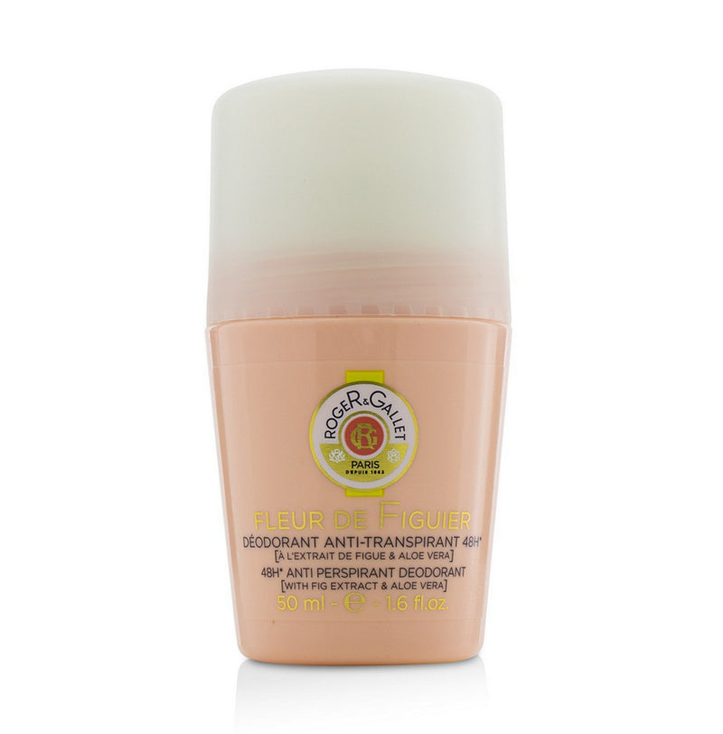 Roger & Gallet Fleur De Figuier 48H Anti Perspirant Deodorant Roll On, 1.6 Ounce