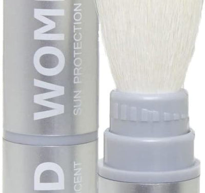 La Bella Donna Natural Mineral Women's Waterproof SPF 50 Powder Sunscreen with Exclusive Dial System Dispensing Brush | NON-NANO | NON-CHEMICAL | REEF SAFE - 5g (Fair Skin)