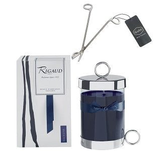 Rigaud Large Model Reine de La Nuit Candle and Wick Cutter Bundle (Two Piece Set)