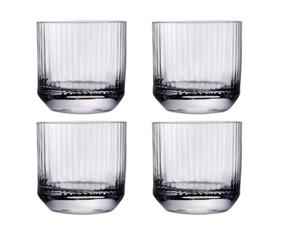 Nude Glass Big Top Set of 4 Whiskey SOF Glasses Lead-Free Crystal (Set of 4)