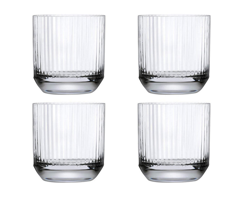 Nude Glass Big Top Set of 4 Whiskey Glasses
