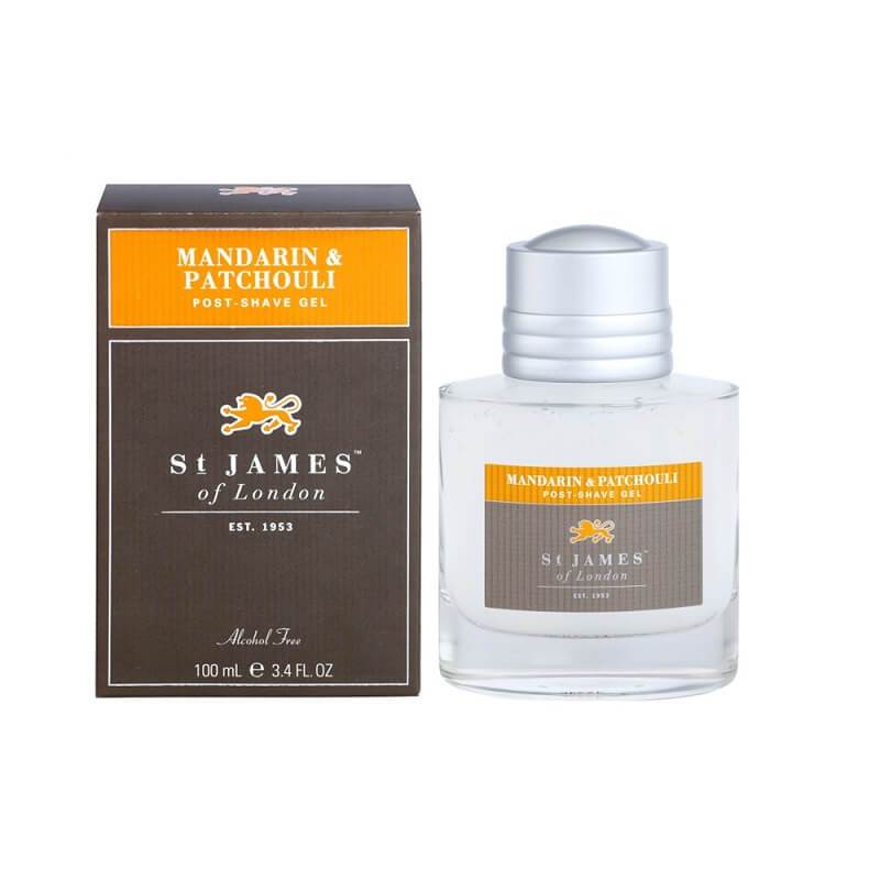 St James of London Mandarin & Patchouli Post Shave Gel