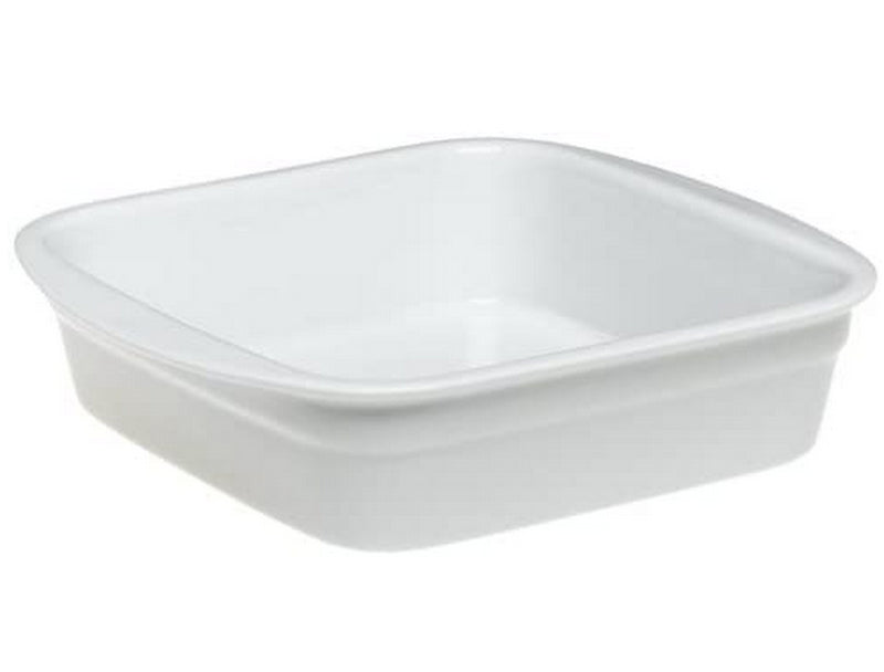 Pillivuyt Porcelain 9-1/2-Inch Square Heavy-Duty Lasagne Baker