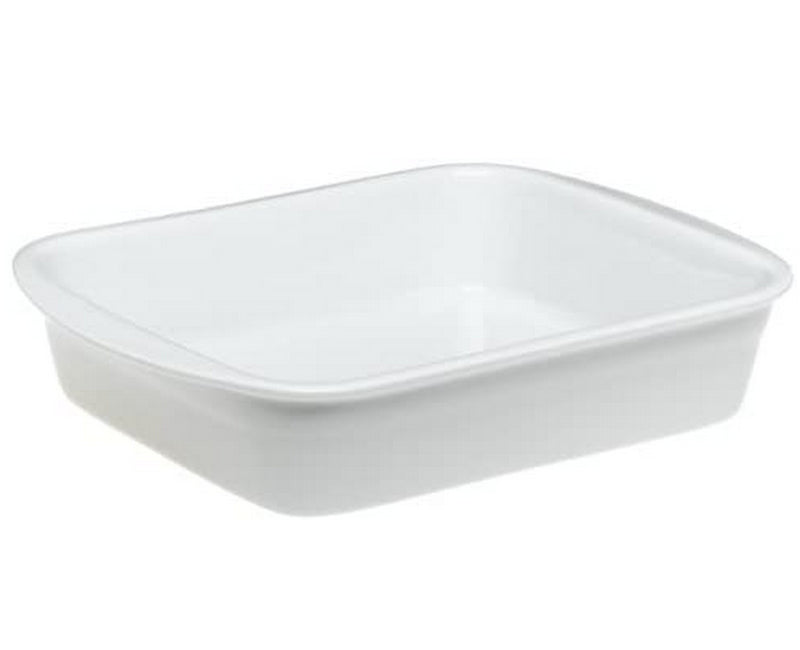 Pillivuyt Porcelain Heavy-Duty Medium 11-1/2-by-9-1/2-Inch Lasagne Baker