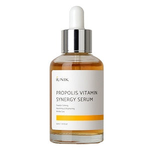IUNIK Propolis Vitamin Synergy Serum with natural ingredients with Propolis extract & Hippophae rhamnoides fuit extract - Skin soothing + Nutrition + Vitality at once - 1.71 OZ