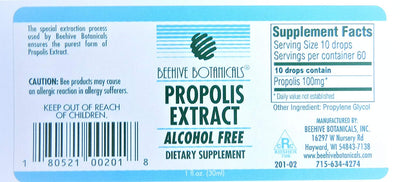 Beehive Botanicals Propolis Extract - Alcohol Free