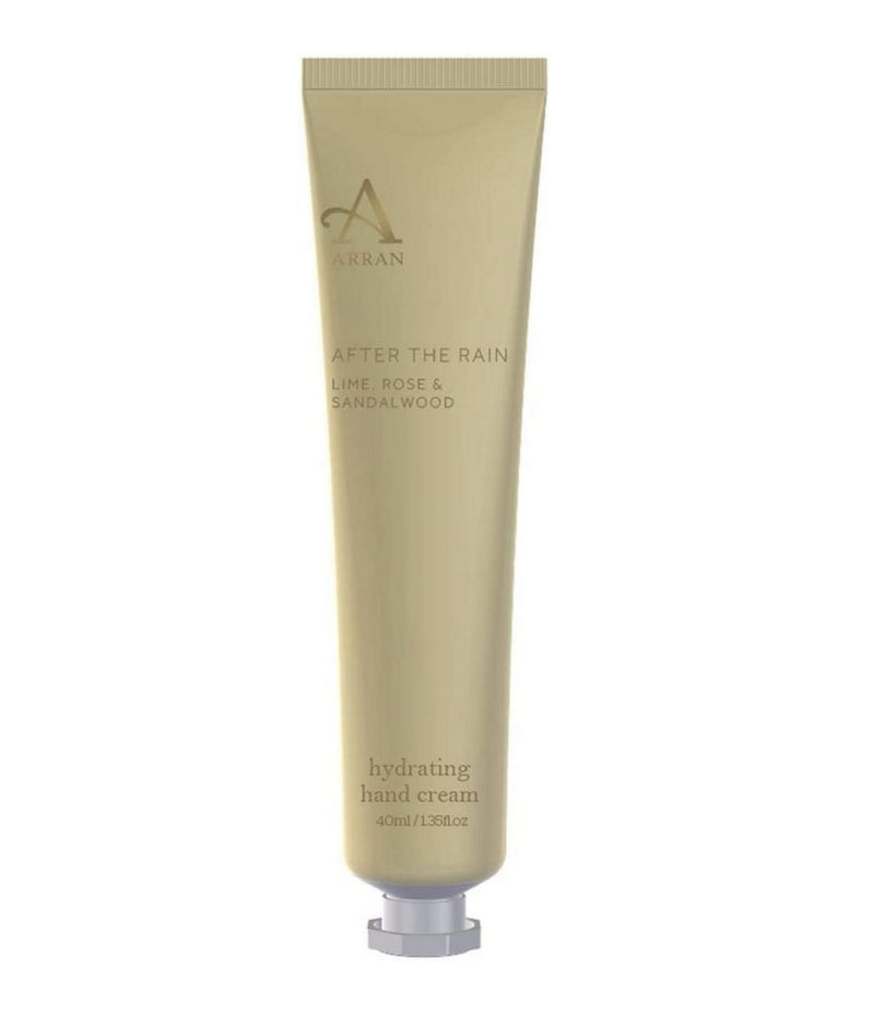 A Arran After The Rain - Lime, Rose, & Sandalwood Hydrating Hand Cream 40ml
