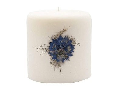 Rosy Rings Pillar Botanical Candle Size: 25&