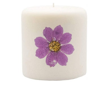 Rosy Rings Pillar Botanical Candle Size: 25&