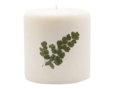 Rosy Rings Pillar Botanical Candle Size: 25&