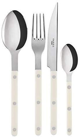 Sabre Flatware Bistrot Stainless Steel Ivory 5pcs Service for 4 (20 pieces)