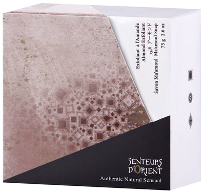 Senteurs d'Orient Almond Exfoliant Soap, Ma'amoul, 2.6 oz