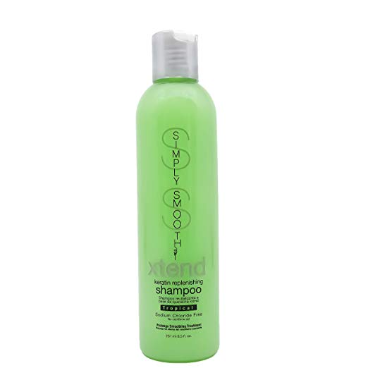 Simply Smooth Xtend Keratin Replenishing Shampoo Tropical, 8.5 Ounce