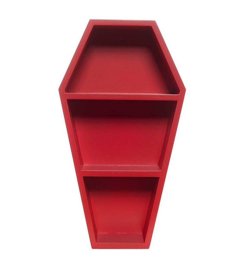 Sourpuss Coffin Shelf Red