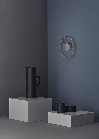 Stelton EM77 Vacuum Jug, 33.8 oz, soft black