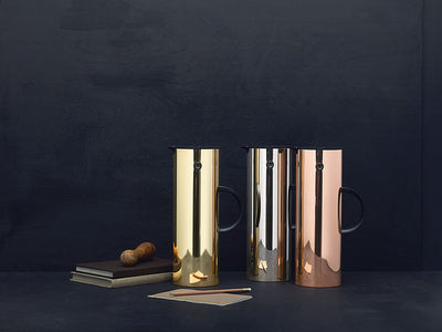 Stelton EM77 Vacuum Jug, 33.8 oz, steel