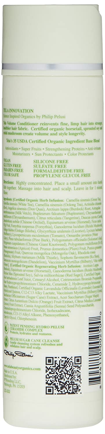 Tela Beauty Organics Volume Conditioner, 8.45 Fl Oz