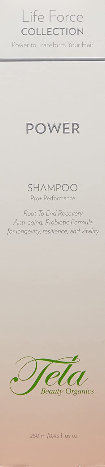 Tela Beauty Organics Peppermint Power Shampoo, 8.45 Fl Oz