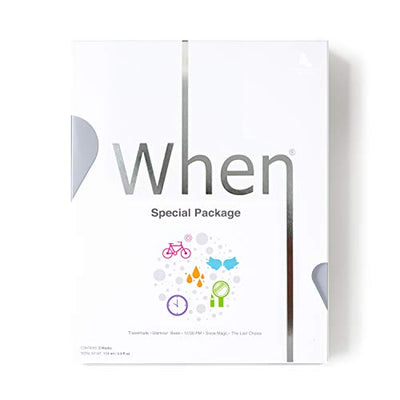 When Premium Bio-Cellulose Sheet Mask - Special Package Facial Mask Assortment Pack (Pack of 5)